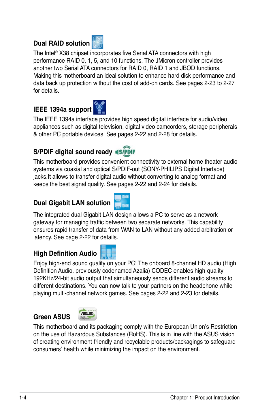 Asus WIFI-AP P5E3 User Manual | Page 20 / 192