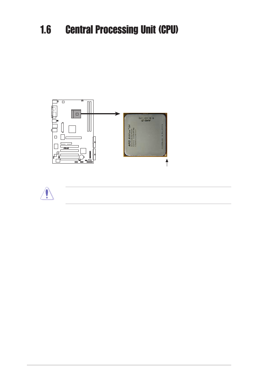 6 central processing unit (cpu), 1 overview | Asus K8V-X SE User Manual | Page 18 / 82