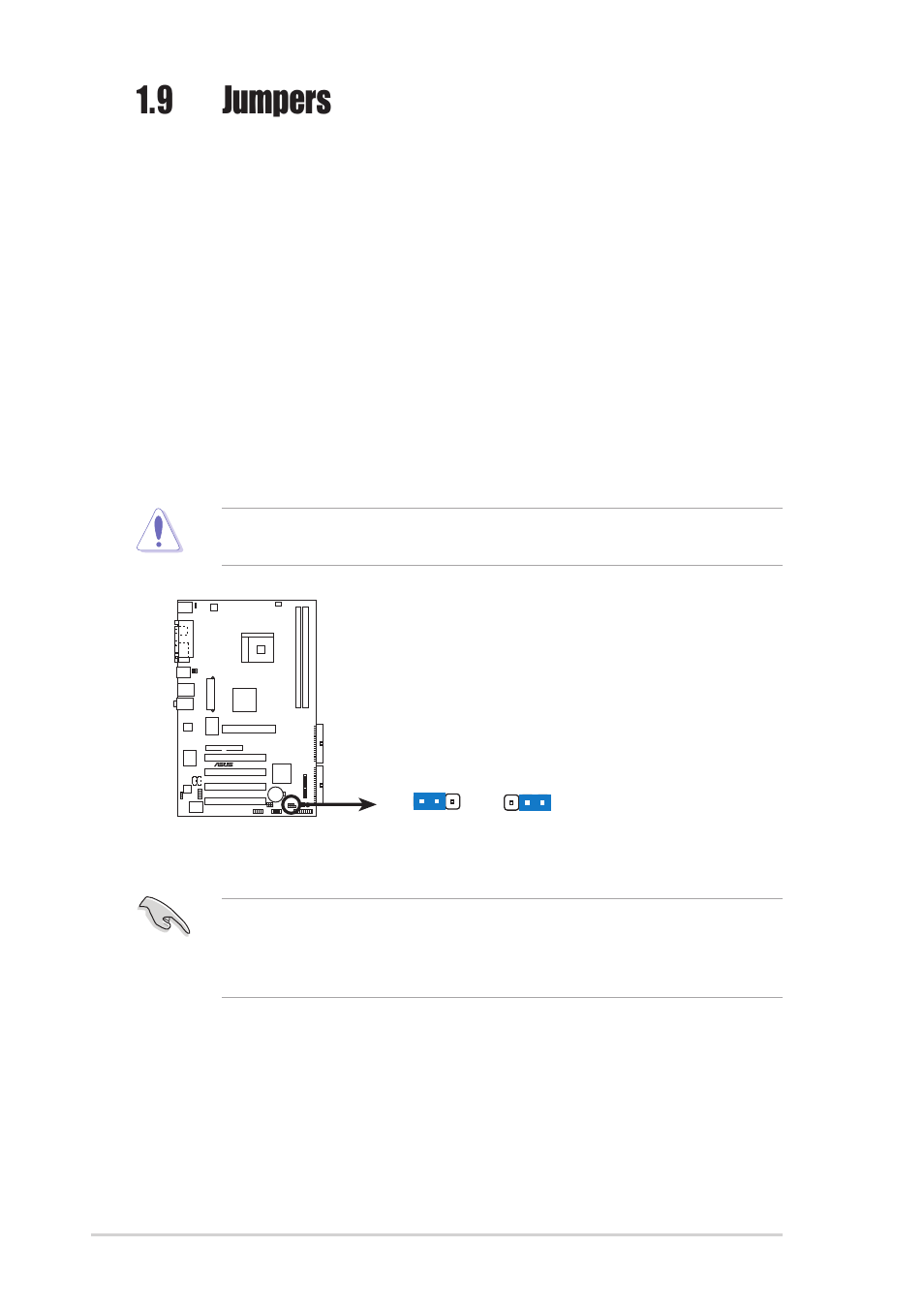 9 jumpers | Asus K8V-X SE User Manual | Page 26 / 82