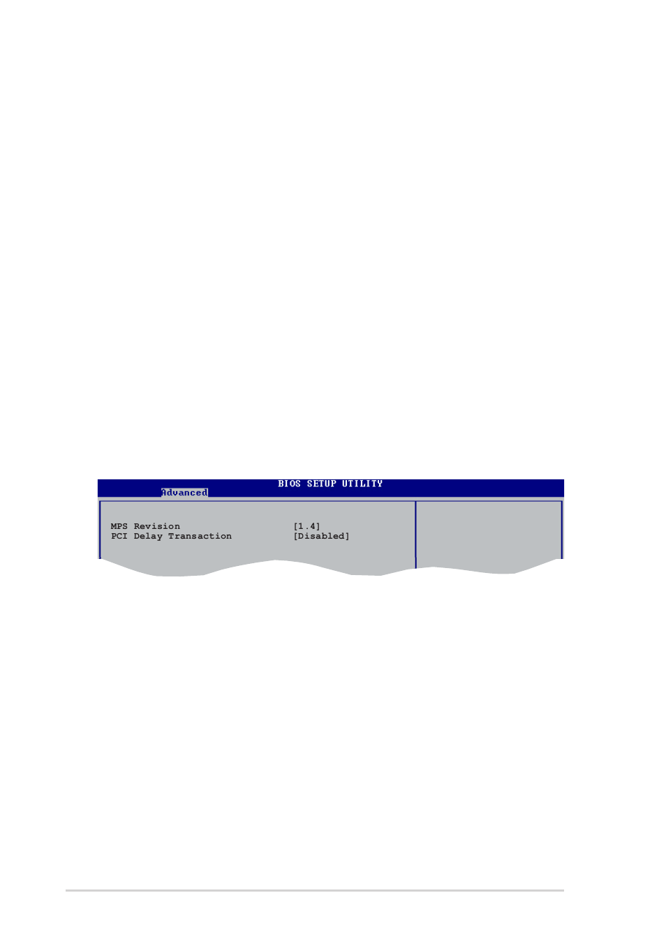 Southbridge configuration mps revision [1.4, Pci delay transaction [disabled, Primary graphics adapter [agp | Agp mode [agp 8x, Agp fast write [enabled, Graphics aperture size [64mb | Asus K8V-X SE User Manual | Page 54 / 82