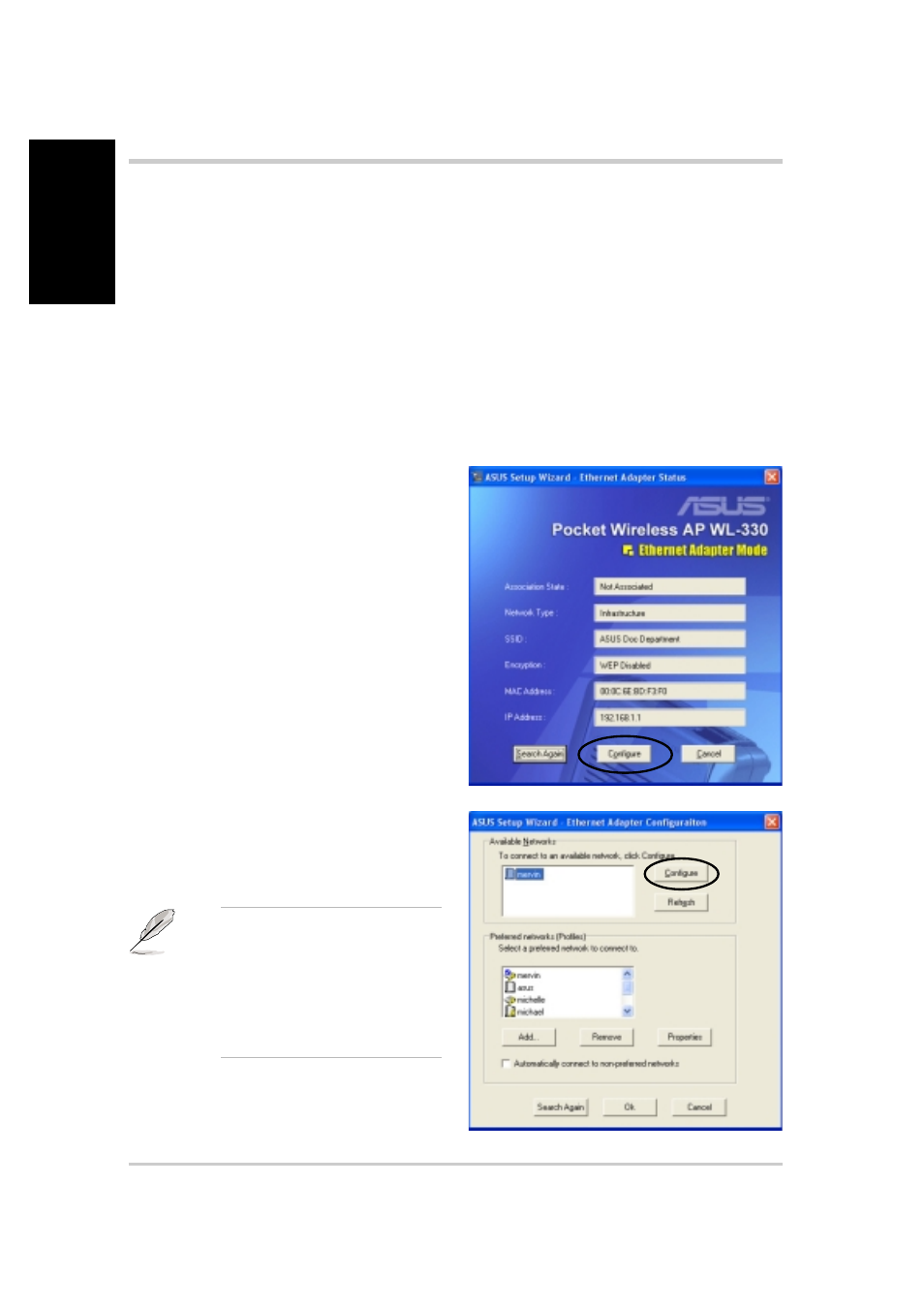 Asus WL-330 User Manual | Page 8 / 16