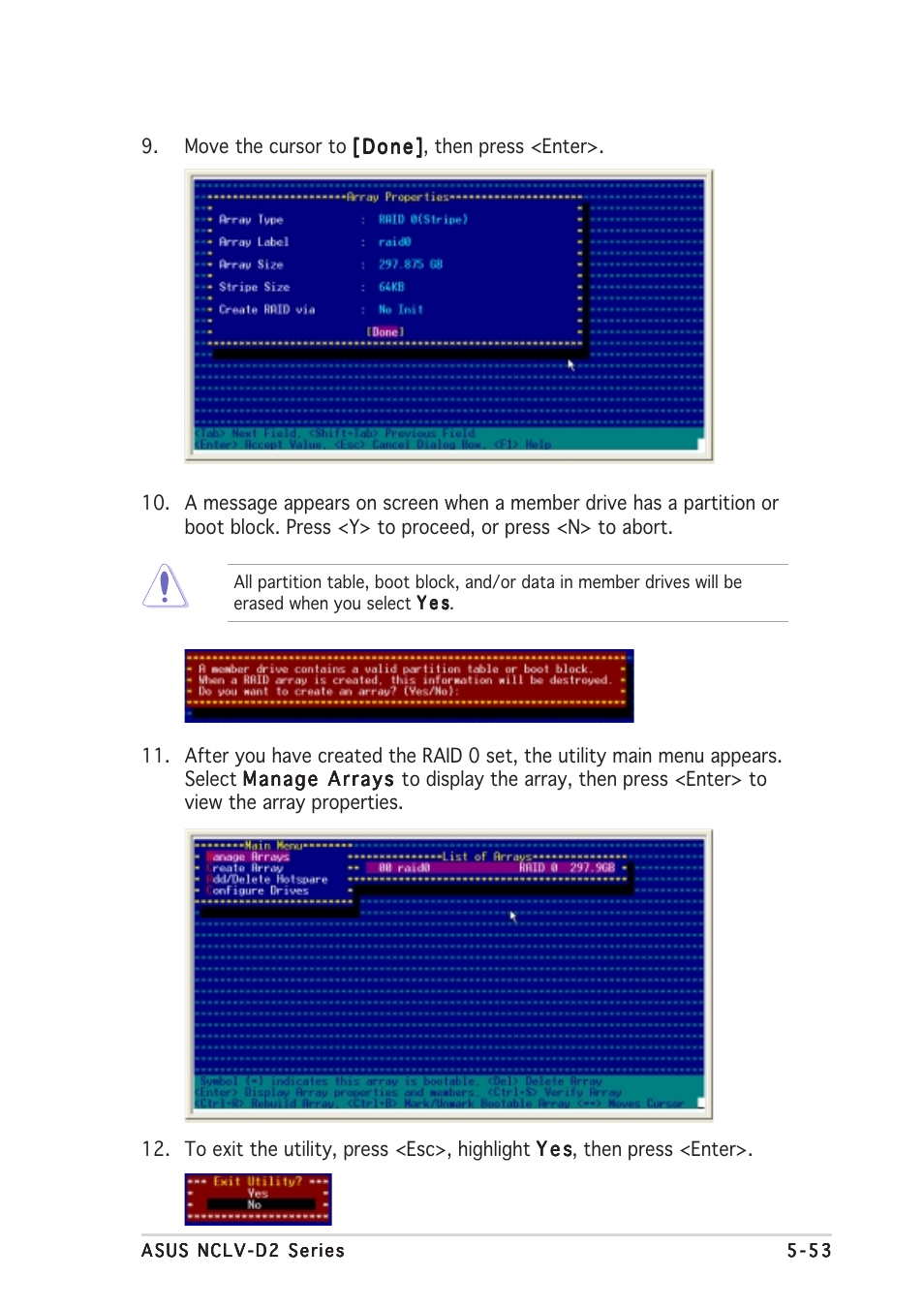 Asus Motherboard NCLV-D2 Series User Manual | Page 155 / 194