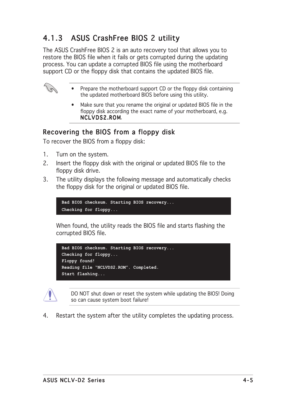 Asus Motherboard NCLV-D2 Series User Manual | Page 67 / 194