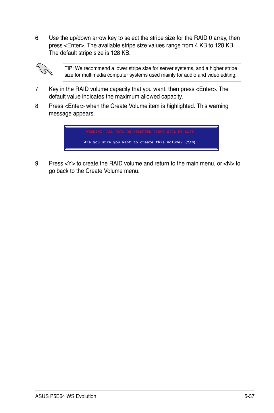 Asus EVOLUTION P5E64 WS User Manual | Page 151 / 180