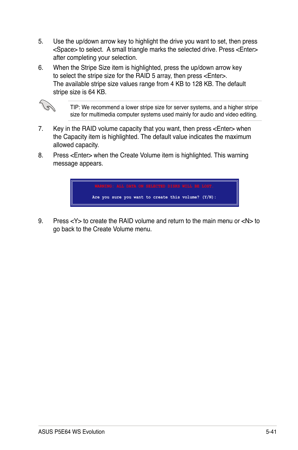 Asus EVOLUTION P5E64 WS User Manual | Page 155 / 180