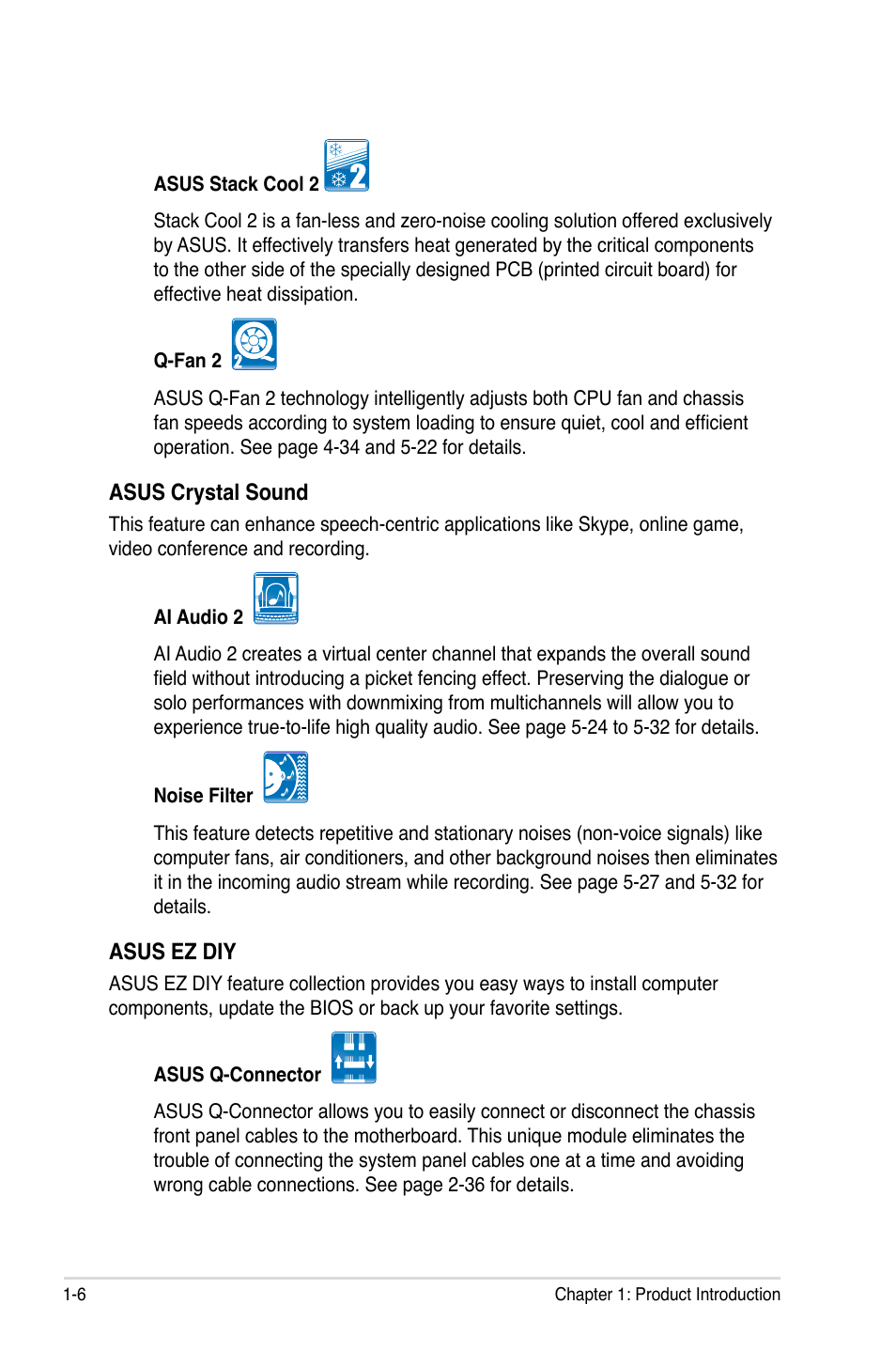 Asus EVOLUTION P5E64 WS User Manual | Page 22 / 180