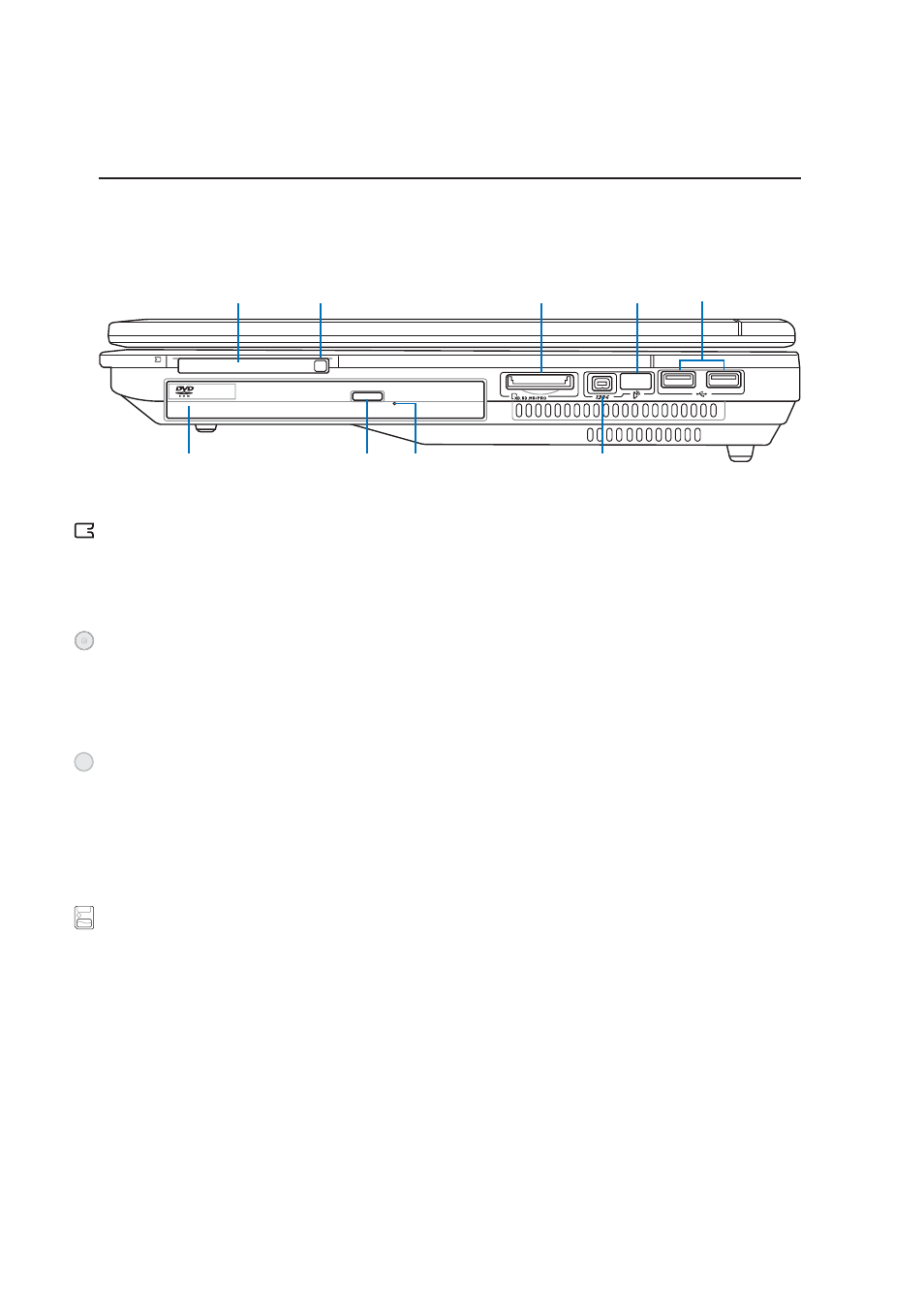 Right side | Asus Notebook PC Hardware User Manual | Page 16 / 76