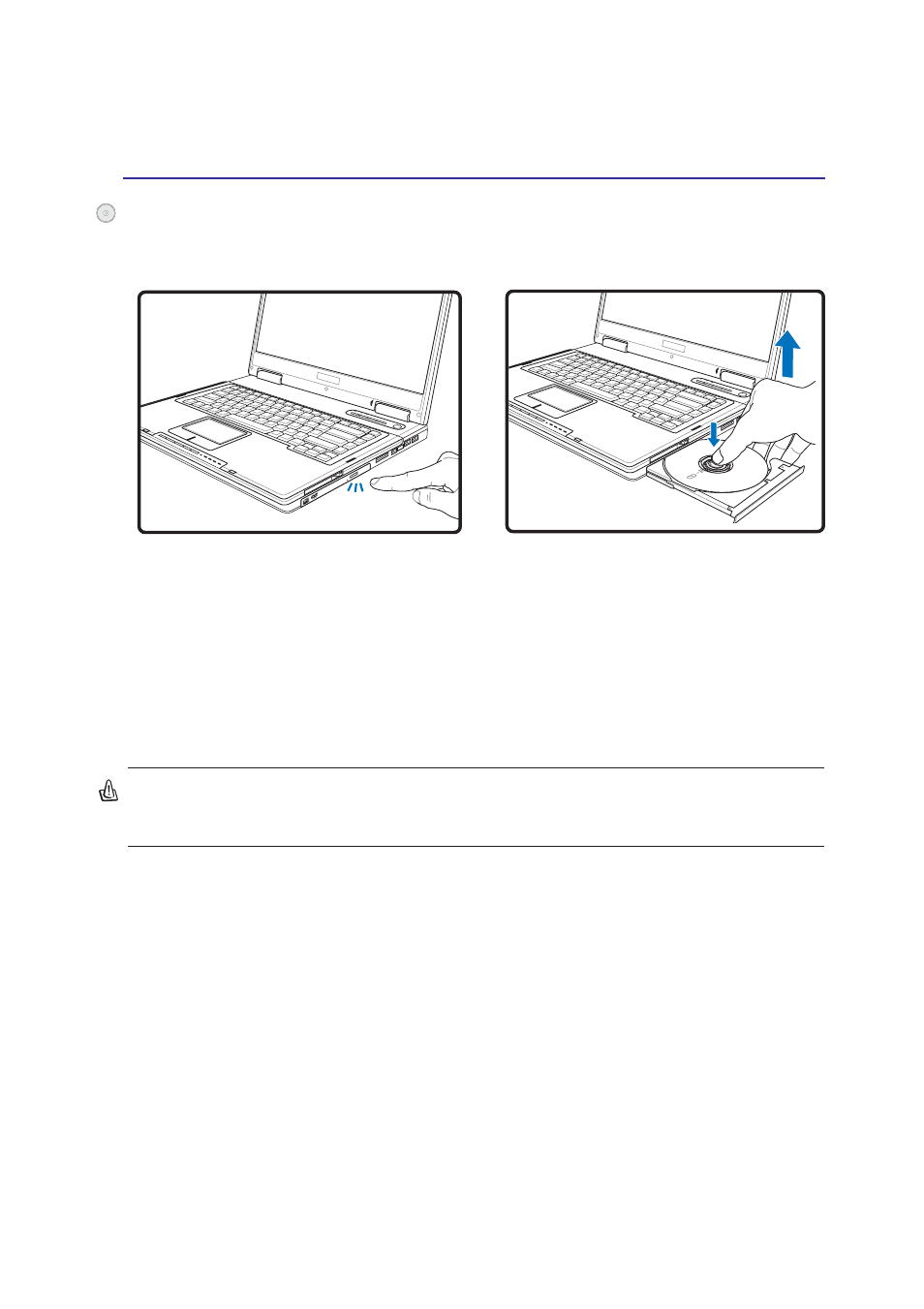 Optical drive (cont’) | Asus Notebook PC Hardware User Manual | Page 41 / 76