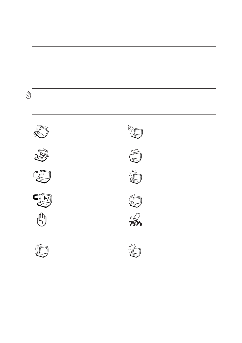Safety precautions | Asus Notebook PC Hardware User Manual | Page 7 / 76