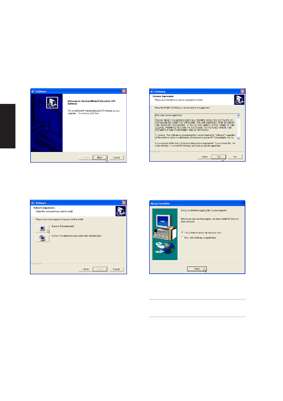 Vga driver setup | Asus A4D User Manual | Page 12 / 102