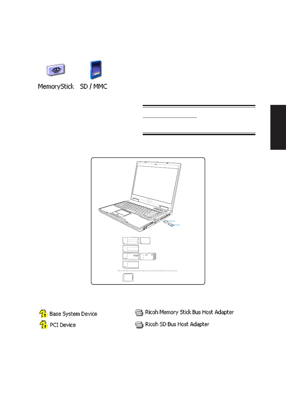 Memory reader, Topics covered, Memory reader driver setup | Asus A4D User Manual | Page 37 / 102