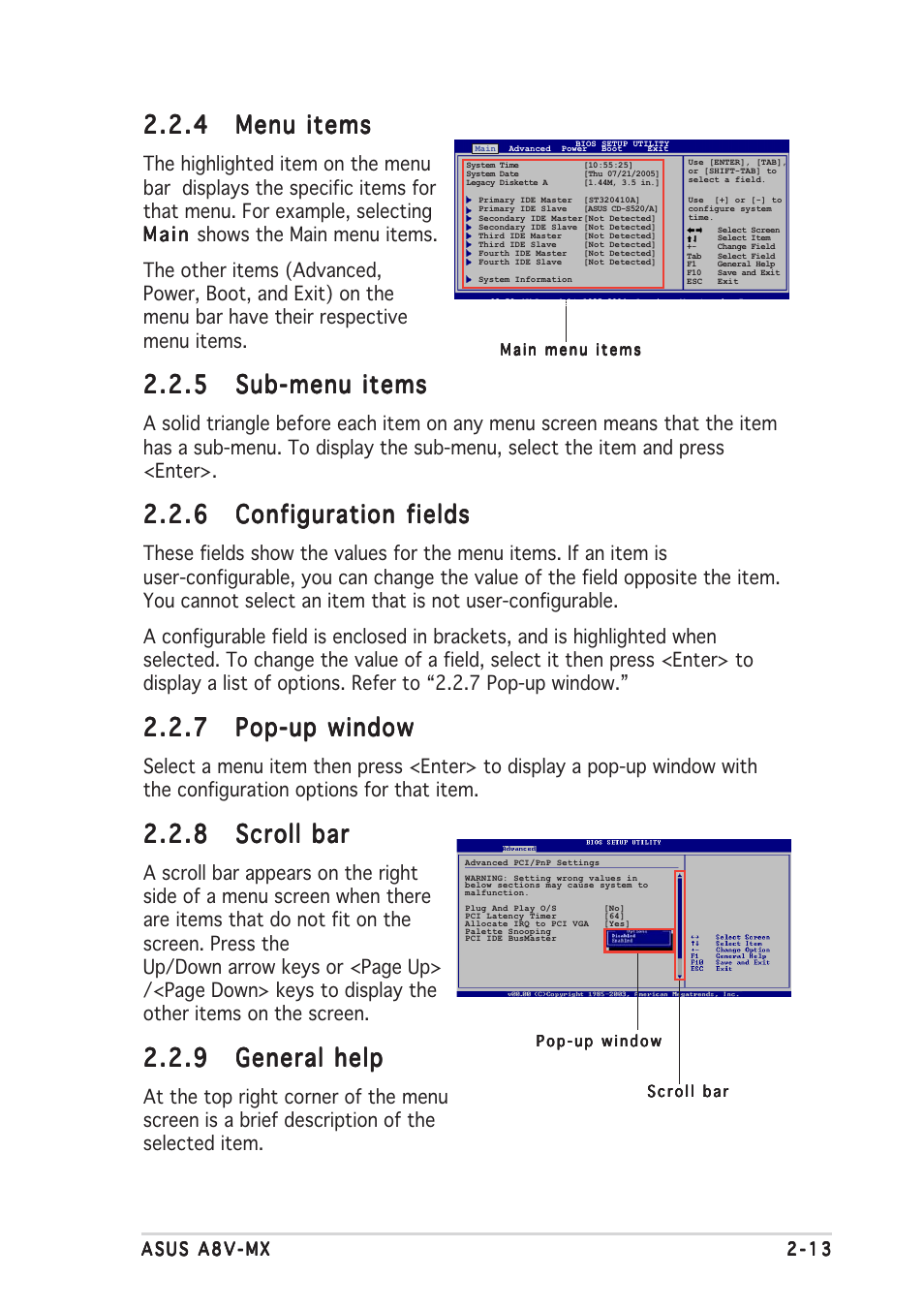 Asus Motherboard A8V-MX User Manual | Page 55 / 90