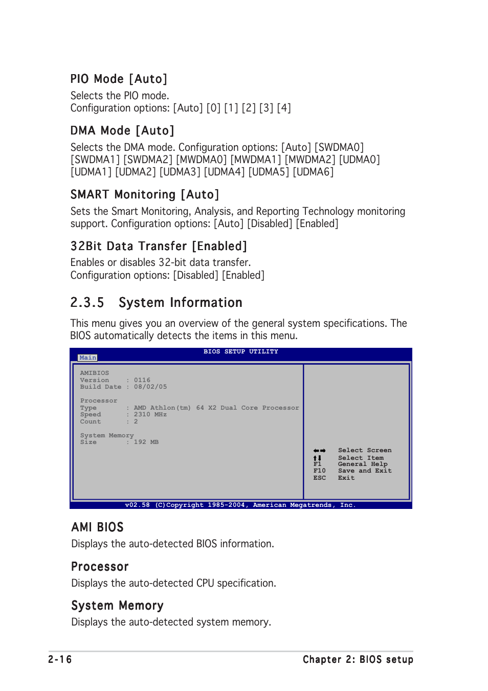 Asus Motherboard A8V-MX User Manual | Page 58 / 90