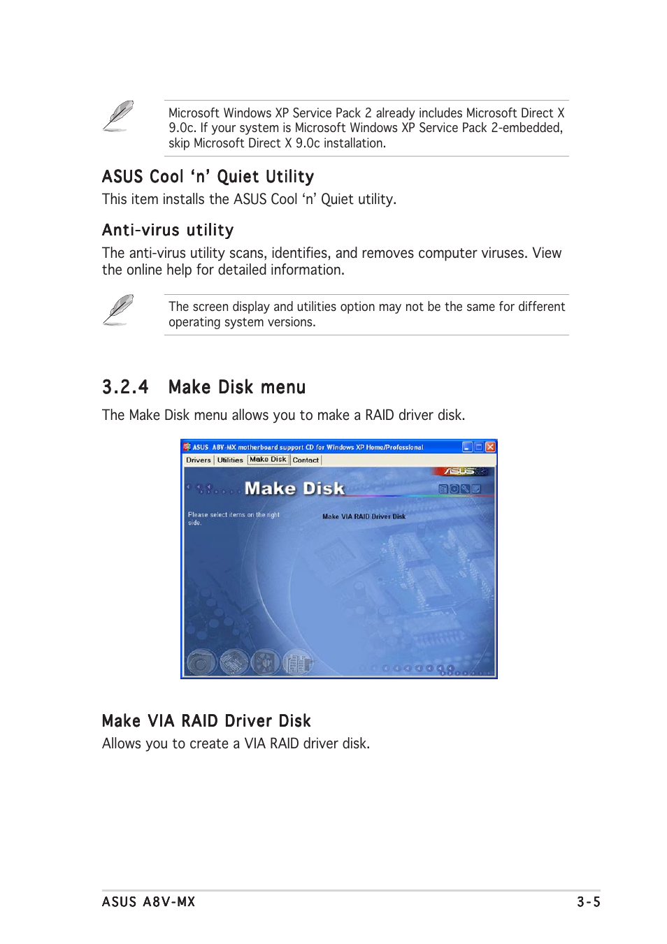 Asus Motherboard A8V-MX User Manual | Page 87 / 90