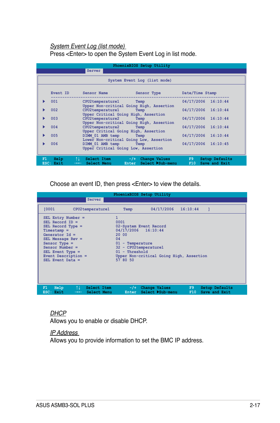 Asus asmb3-sol plus 2-17 | Asus ASMB3-SOL User Manual | Page 31 / 70