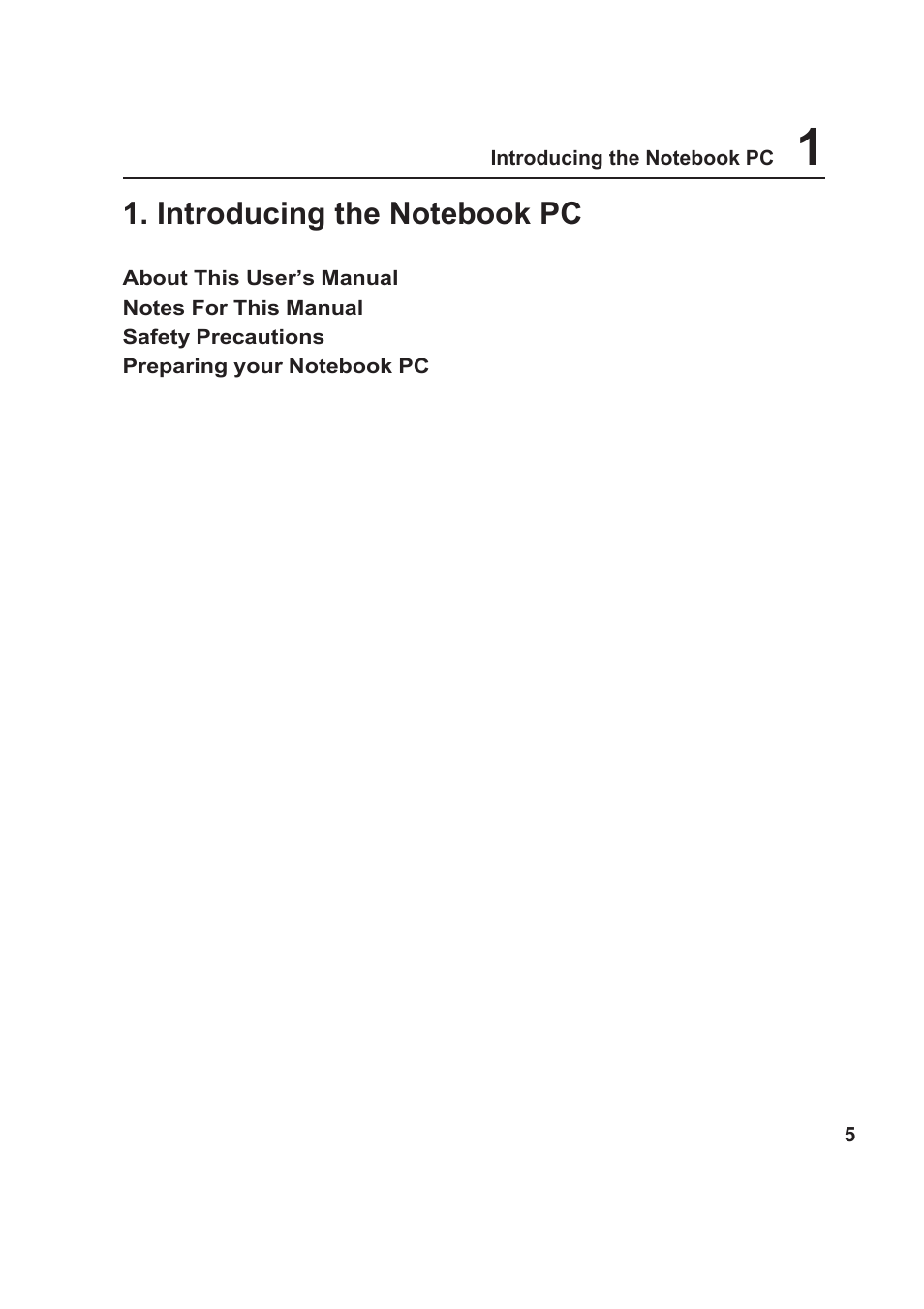 Asus E2378 User Manual | Page 5 / 71
