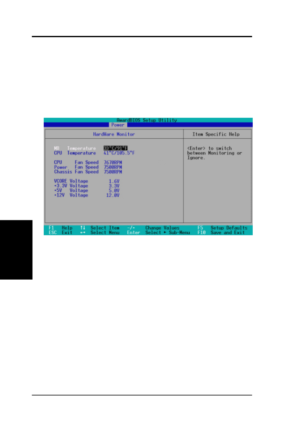 Bios setup, 2 hardware monitor | Asus P4T-CM User Manual | Page 62 / 88