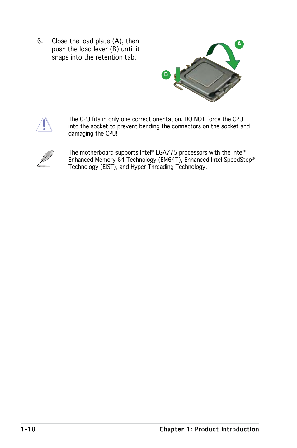 Asus Motherboard P5GZ-MX User Manual | Page 22 / 94
