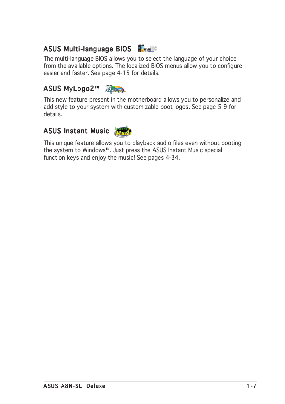 Asus Motherboard A8N-SLI User Manual | Page 23 / 176