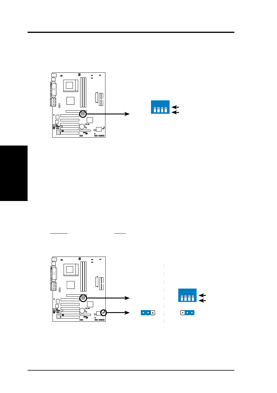 Hardware setup, Mode all sysclk switches are set: off | Asus A7V266-C User Manual | Page 18 / 100