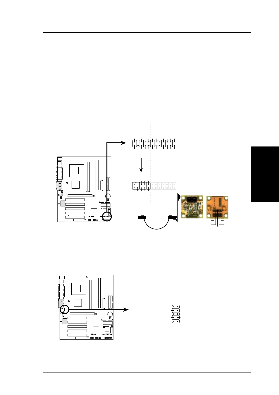 Hardware setup, A7a266-e front panel connectors, Afpanel | A7a266-e audio panel connector, Aapanel | Asus A7A266-E User Manual | Page 37 / 96