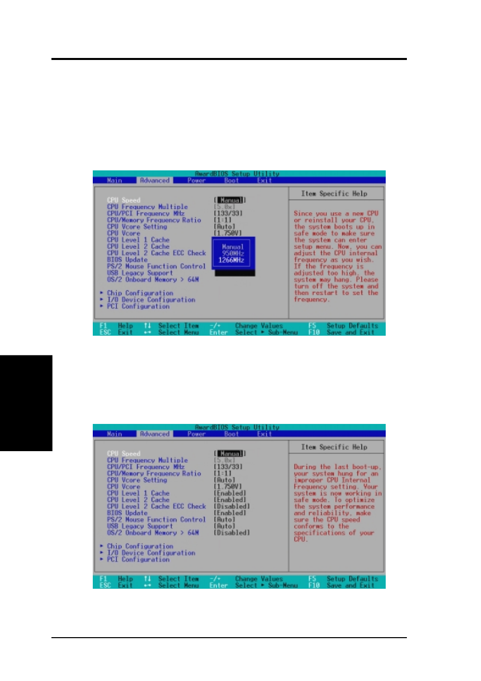 Bios setup | Asus A7A266-E User Manual | Page 58 / 96