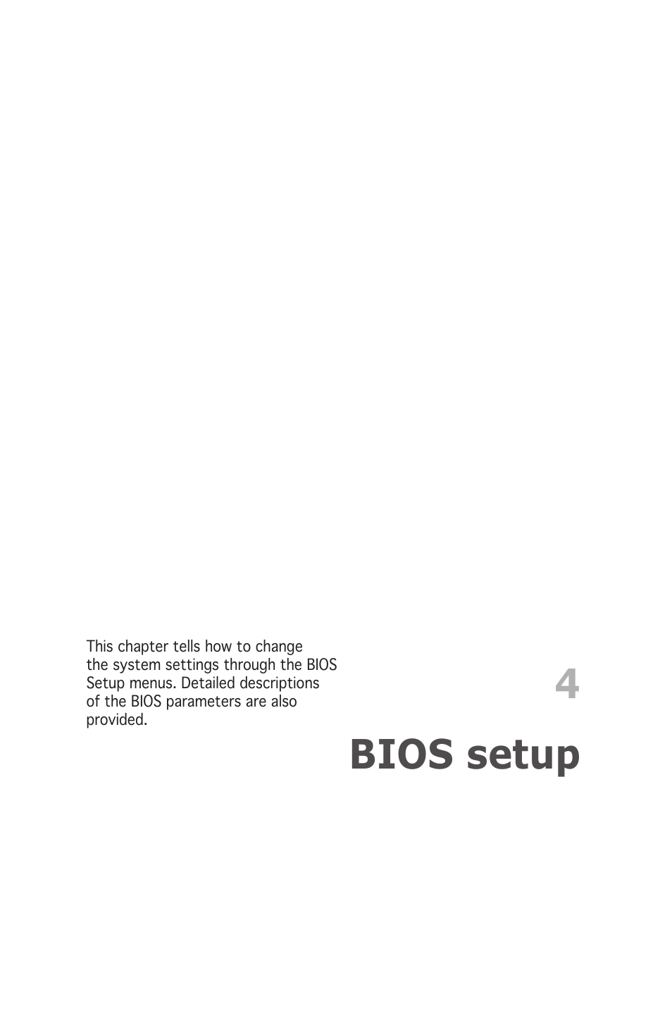 4bios setup | Asus Motherboard A8N-SLI SE User Manual | Page 57 / 152