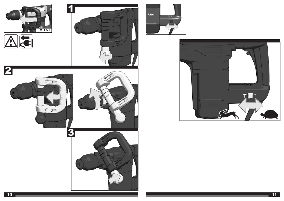 AEG MH 5 E User Manual | Page 6 / 39