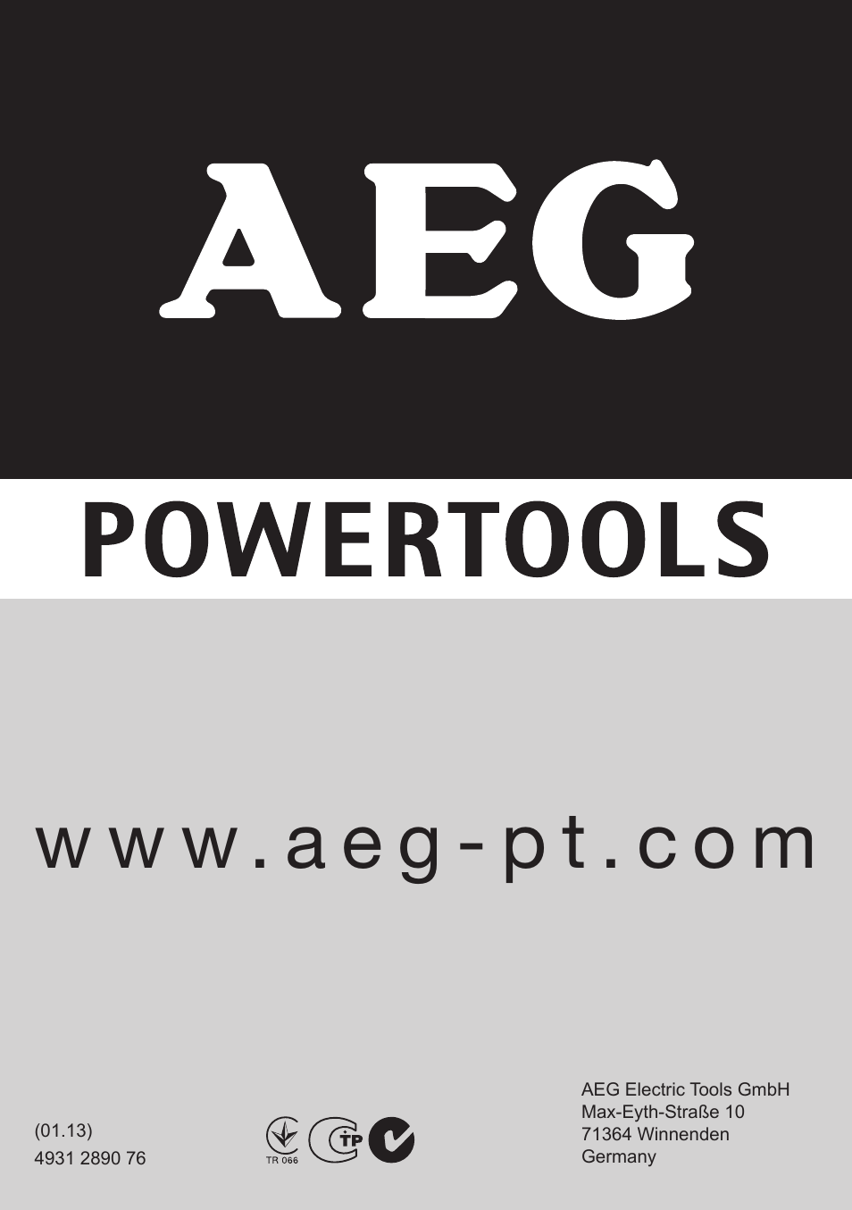 W w w . a e g - p t . c o m | AEG BS 12C2 LI User Manual | Page 34 / 34