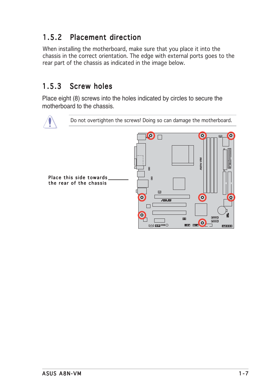 Asus A8N-VM User Manual | Page 17 / 86