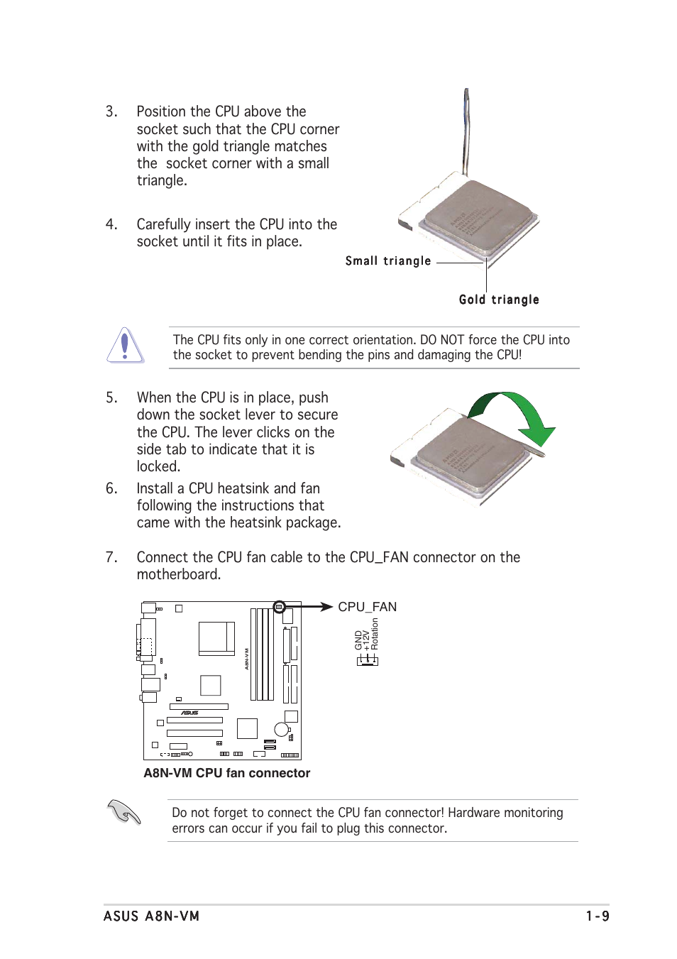 Asus A8N-VM User Manual | Page 19 / 86