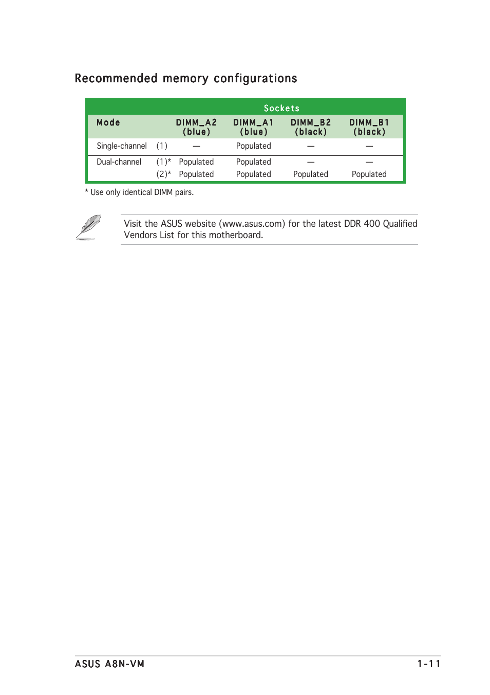 Asus A8N-VM User Manual | Page 21 / 86