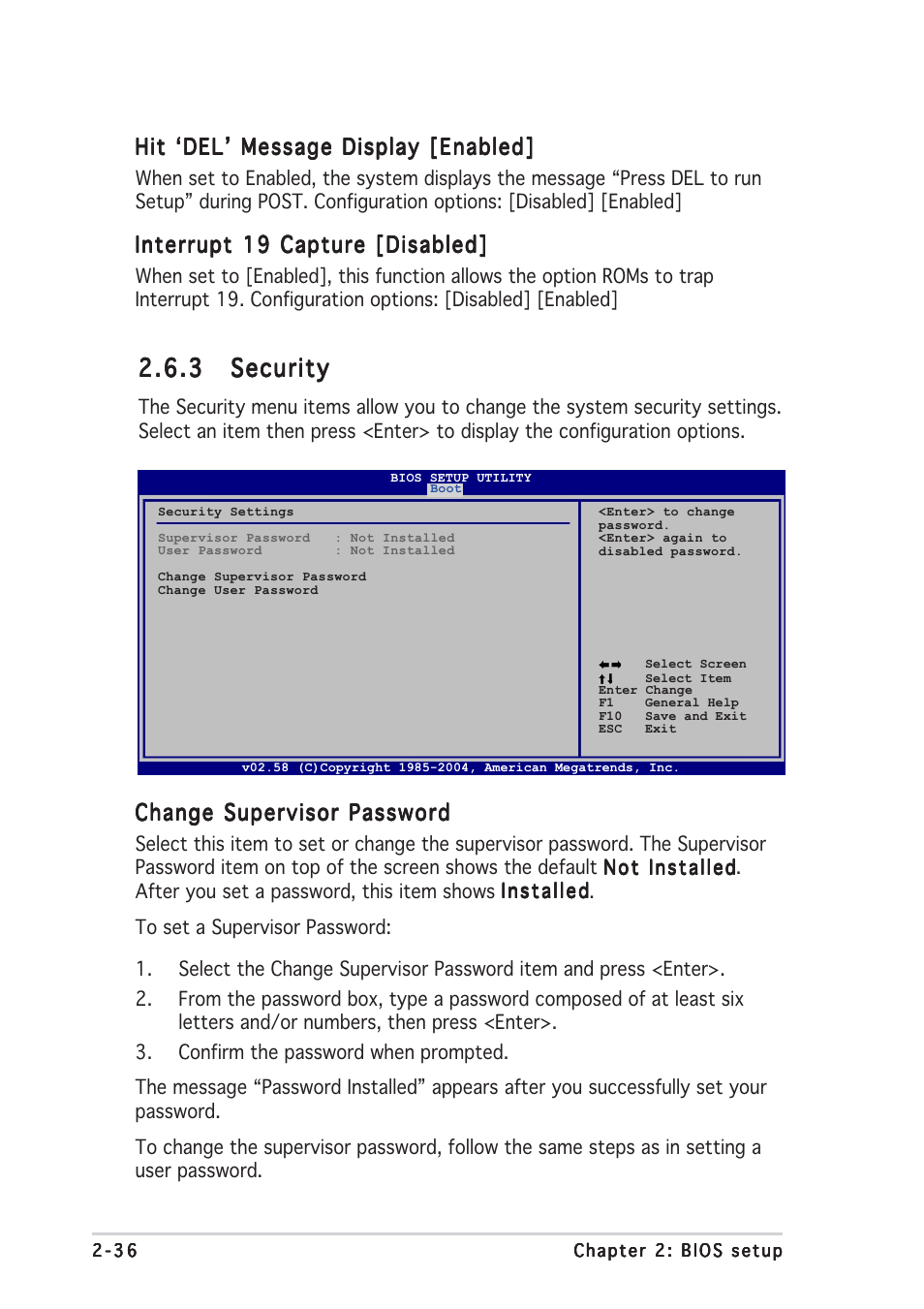 3 security security security security security | Asus A8N-VM User Manual | Page 74 / 86