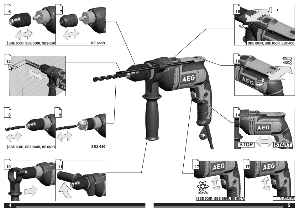 AEG SBE 600 R User Manual | Page 3 / 39