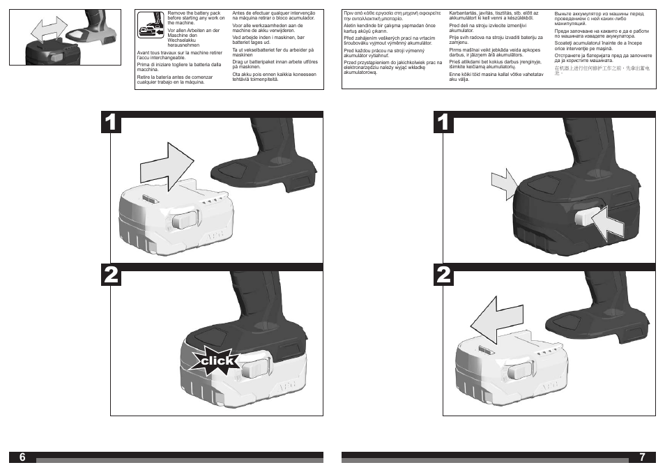 Click | AEG BSB 14C LI User Manual | Page 4 / 37