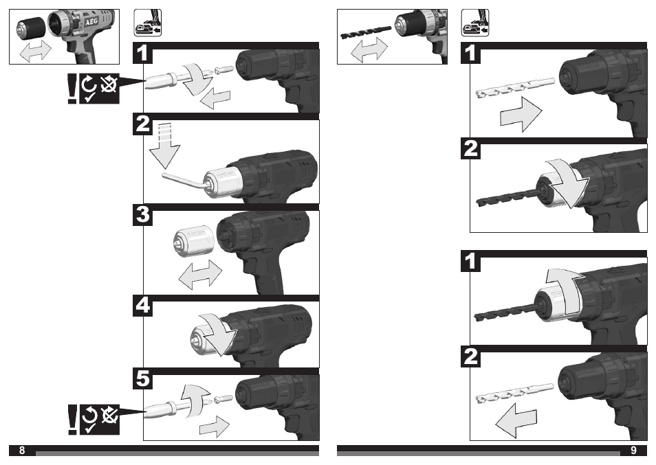 AEG BSB 14C LI User Manual | Page 5 / 37