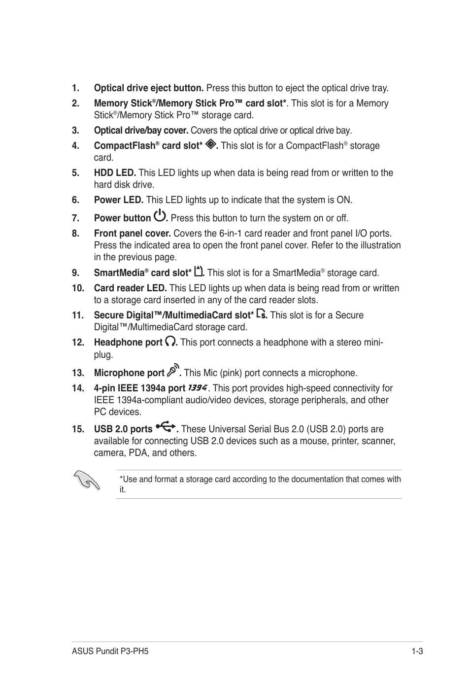 Asus Desktop Barebone Pundit P3-PH5 User Manual | Page 13 / 100