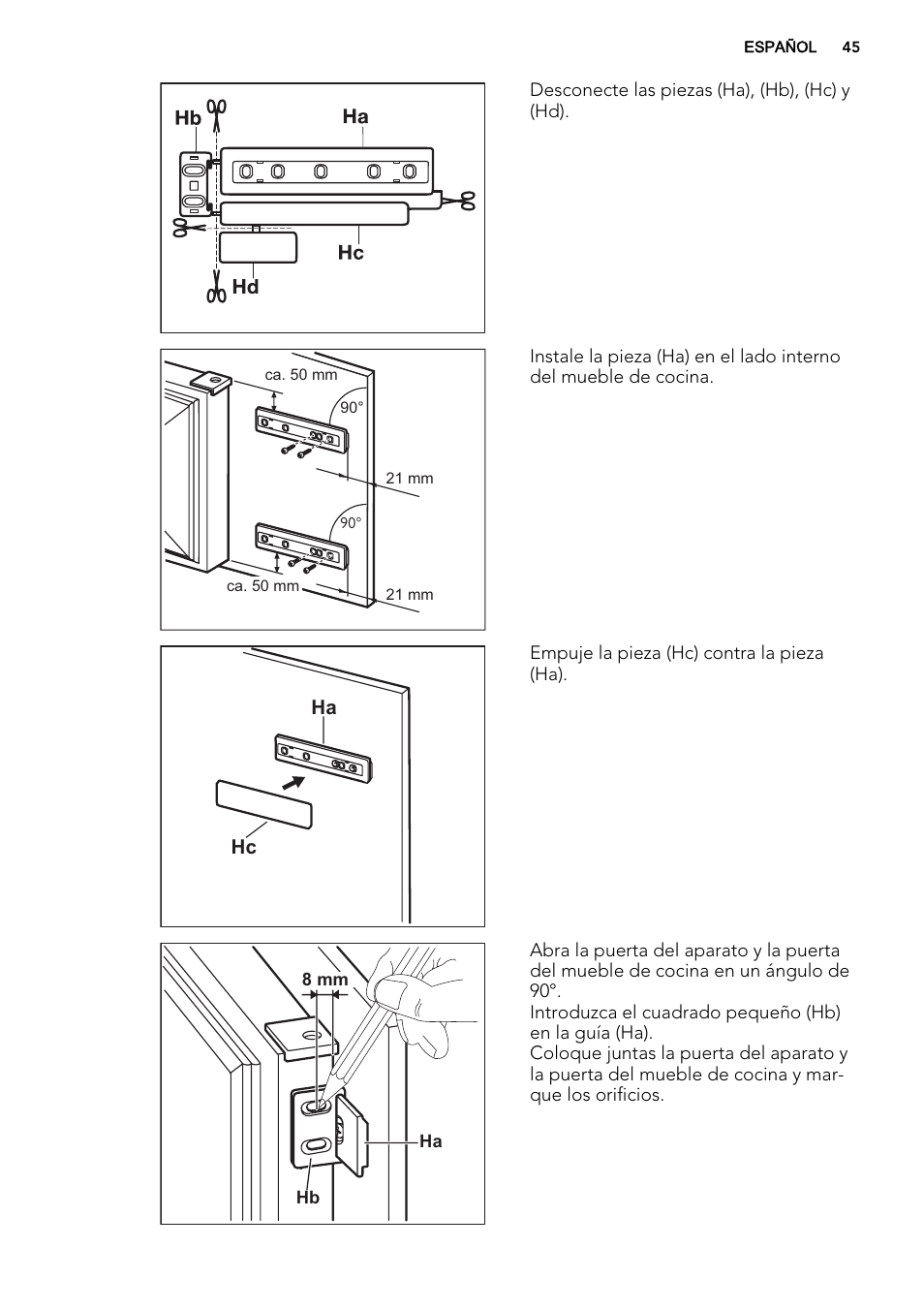 AEG SCT71800S1 User Manual | Page 45 / 52