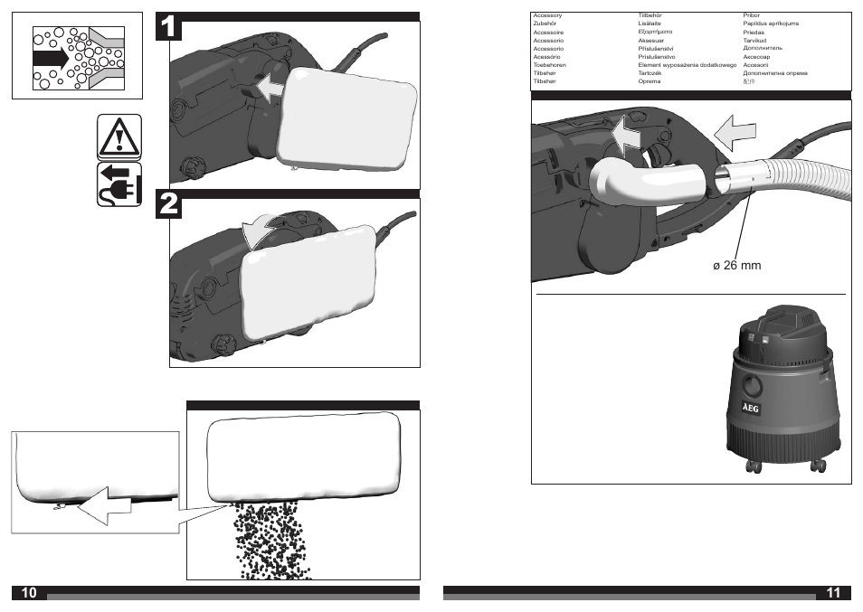 AEG HBS 1000 E User Manual | Page 6 / 37