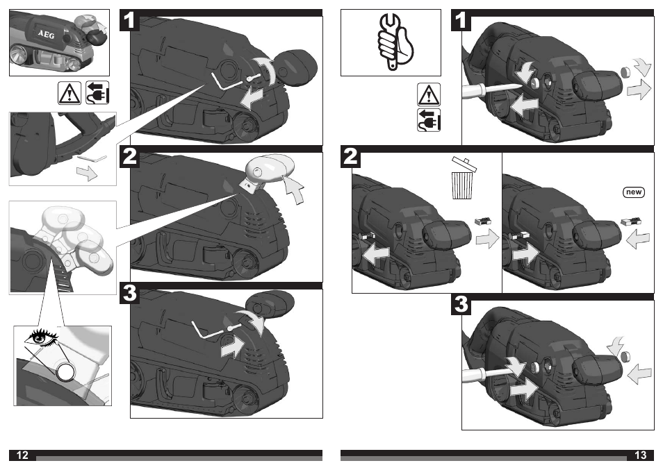 AEG HBS 1000 E User Manual | Page 7 / 37