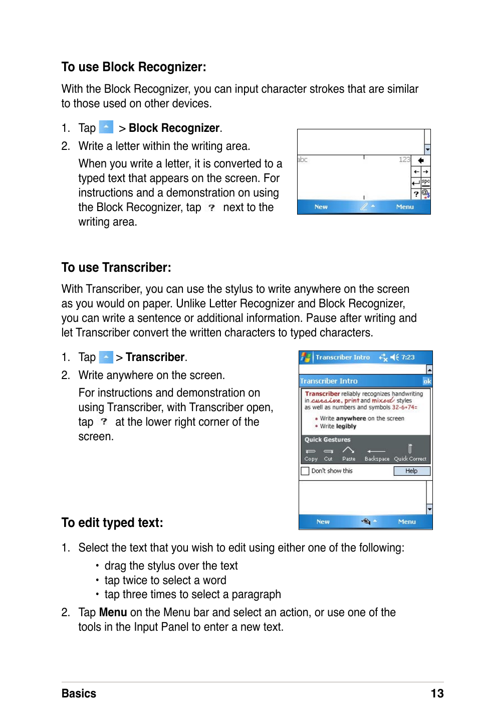 Asus A632N User Manual | Page 19 / 104