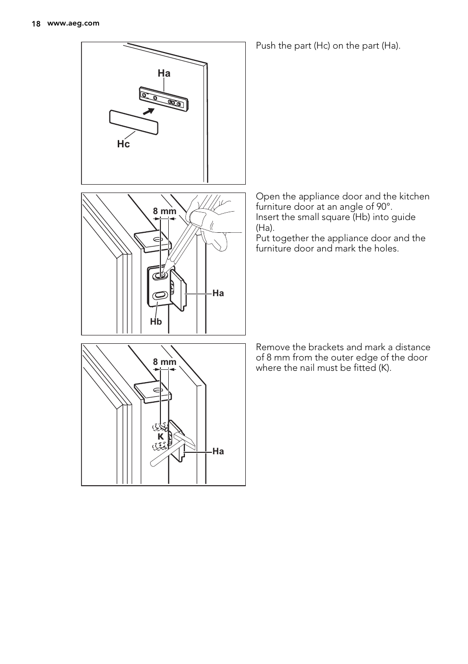 AEG SCS81800F0 User Manual | Page 18 / 64