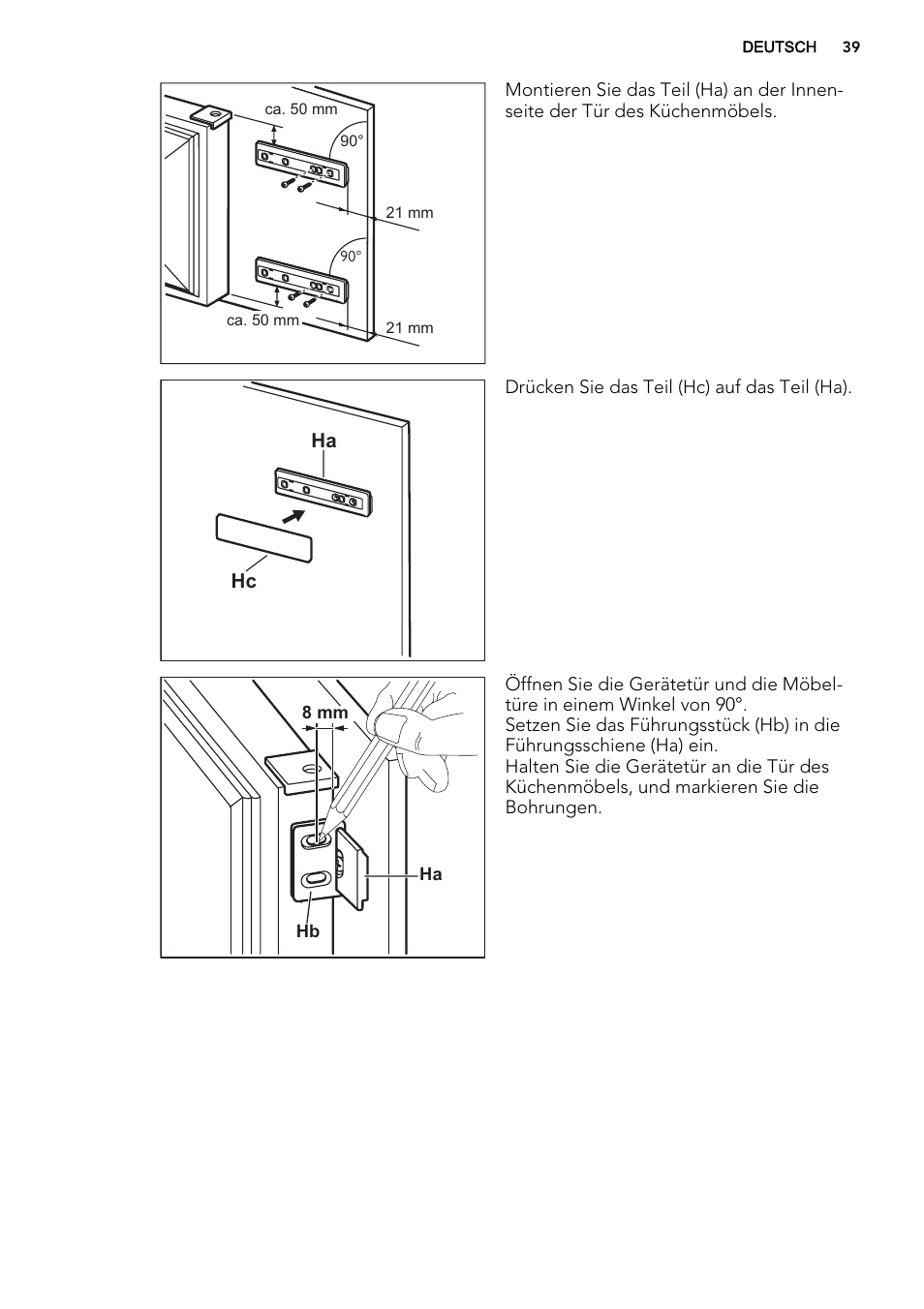 AEG SCS81800F0 User Manual | Page 39 / 64