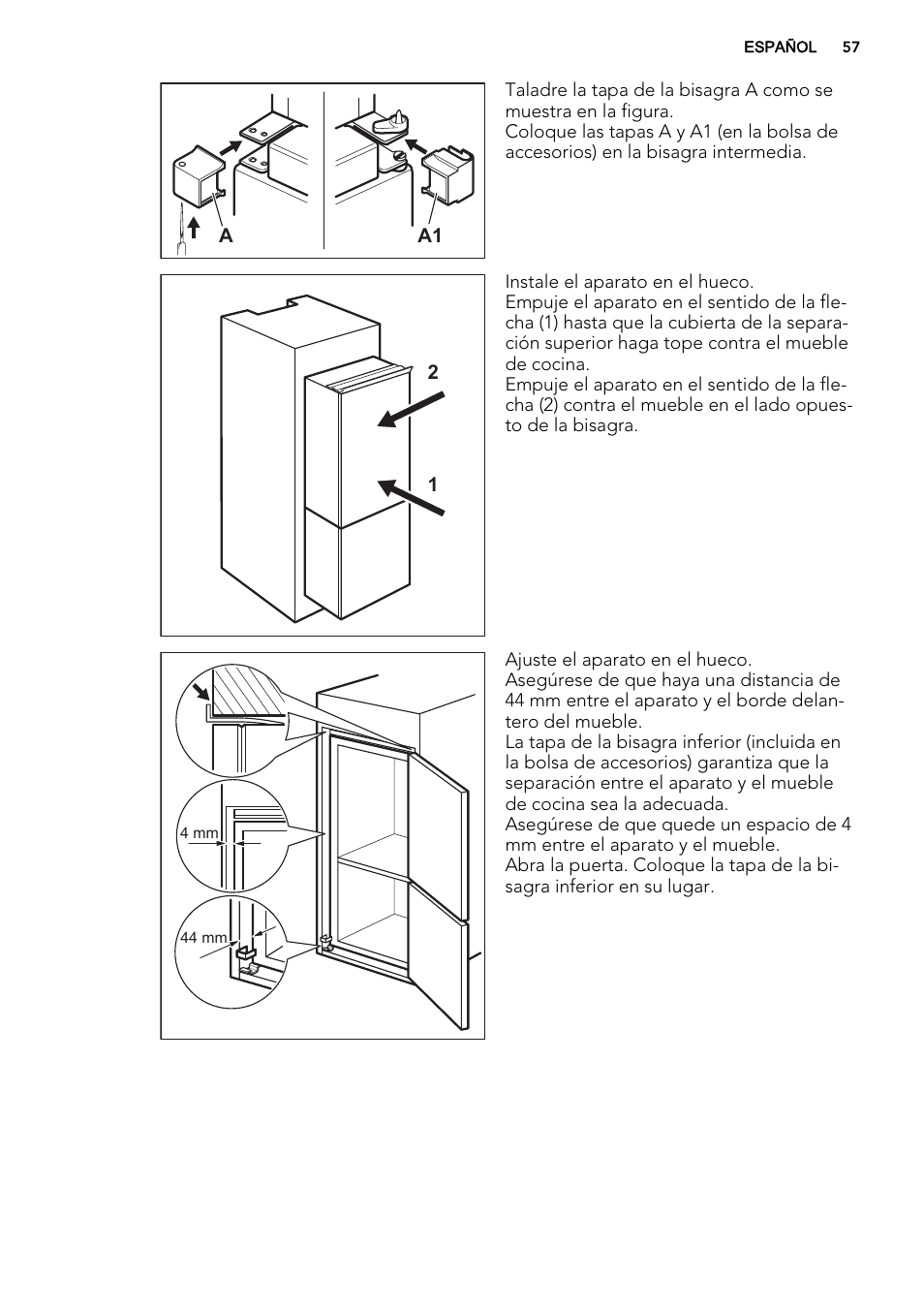 AEG SCS81800F0 User Manual | Page 57 / 64