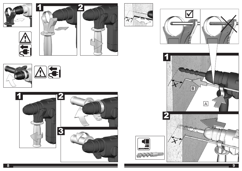 AEG BH 26 LXE User Manual | Page 5 / 37