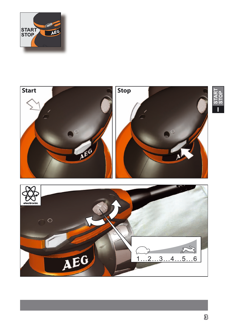 AEG EX 125 ES User Manual | Page 5 / 64