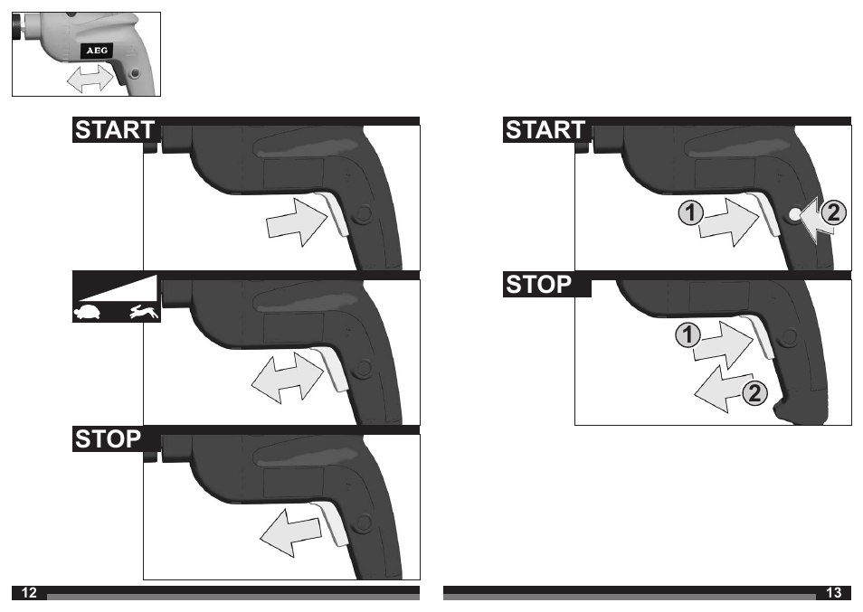 AEG SBE 570 R User Manual | Page 7 / 37