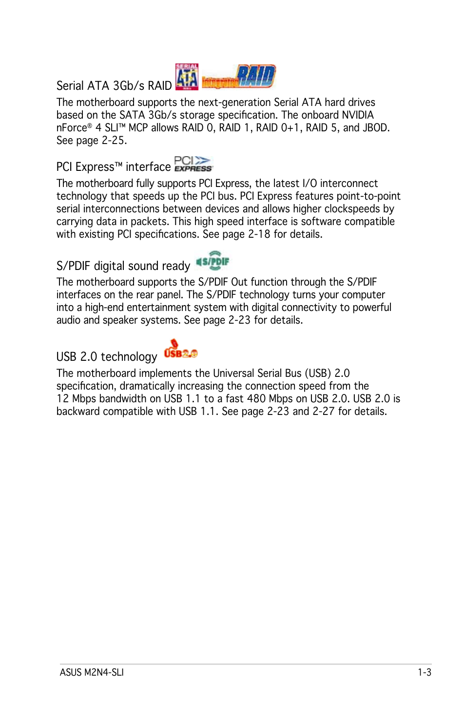 Asus M2N4-SLI User Manual | Page 17 / 138