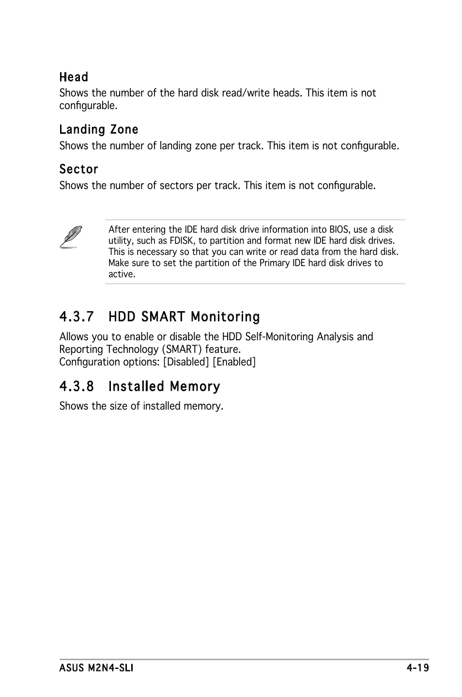 7 hdd smart monitoring | Asus M2N4-SLI User Manual | Page 76 / 138