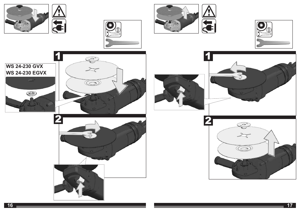 AEG WS 24-180 User Manual | Page 9 / 33